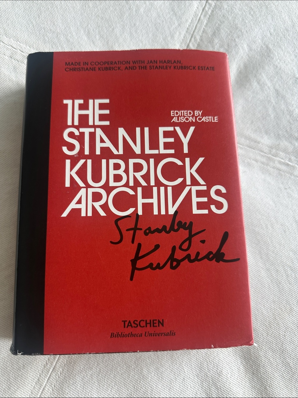 TASCHEN book the Stanley Kubrick archives hardcopy